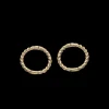 Scrouples - Clip creol snoet i 8 karat guld, 9mm - 117583