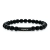 Scrouples - Force armbånd med sorte agater - 03461a
