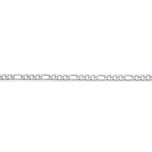 Scrouples - Force figaro armbånd i stål - 03711a