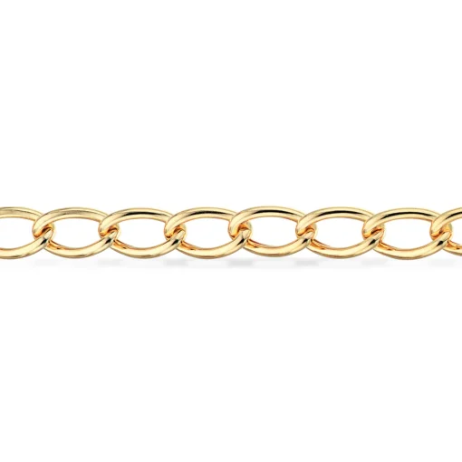 Scrouples - Forgyldt armbånd med åbne led - 38242a,l