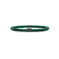 Scrouples - Grøn tigerøje herre armbånd - 03341