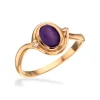 Scrouples - Guld ring i 8kt med Ametyst - 713193