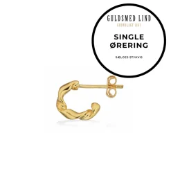 Scrouples - Guldbelagt snoet creol, single - 160382-1