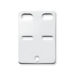 Scrouples - Id plade til gravering, 14 x 20 mm - 21042