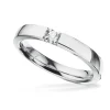 Scrouples - iLove sølv ring med diamant - 7112,1