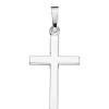 Scrouples - Klassisk sølv kors vedhæng, 20x13mm - 226722