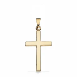 Scrouples - Kors i 8 karat guld, 25x16mm - 208723