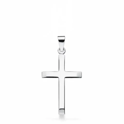 Scrouples - Kors vedhæng i sølv, 25x16mm - 26662