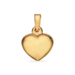 Scrouples - 8kt guld hjerte, 10x11mm - 24033