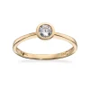 Scrouples - 8kt. guld ring med sten - 709963