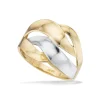 Scrouples - 8kt ring med guld og hvidguld - 714824