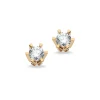 Scrouples - Prinsesse Ørestikker med 0,18ct diamant, Guld/Hvidguld - 1775,18