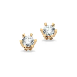 Scrouples - Prinsesse Ørestikker med 0,18ct diamant, Guld/Hvidguld - 1775,18