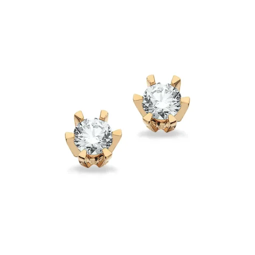 Scrouples - Prinsesse Ørestikker med 0,18ct diamant, Guld/Hvidguld - 1775,18