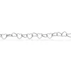 Scrouples - Sammenflettet hjerte armbånd i sølv - 609672