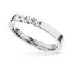 Scrouples - Sølv alliancering I Love med brillant - 7102,3