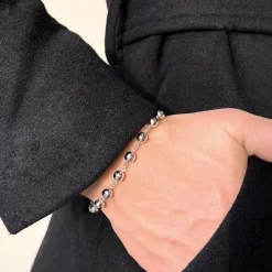 Scrouples - Sølv armbånd med kugler - 38962a.m