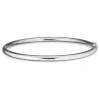 Scrouples - Sølv armring glat buet 4mm - 695822