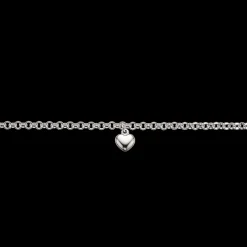 Scrouples - Sølv børne armbånd med hjerte - 670392