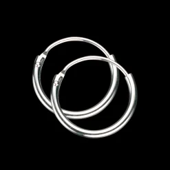 Scrouples - Sølv creoler 1,5x13mm - 190012