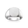 Scrouples - Sølv herre ring med plade - 791362