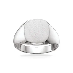 Scrouples - Sølv herre ring med plade - 791362