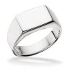 Scrouples - Sølv herrering med plade - 790642