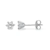 Scrouples - Sølv ørestik med klar sten, 4mm - 100322