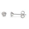 Scrouples - Sølv ørestik med zirkonia sten, 3,5mm - 112042