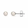 Scrouples - Sølv ørestikker med kultur perle, 5 - 5,5mm - 1022