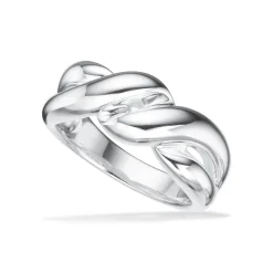 Scrouples - Sølv ring i flet design - 729802
