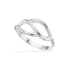 Scrouples - Sølv ring med åbent mønster - 729442