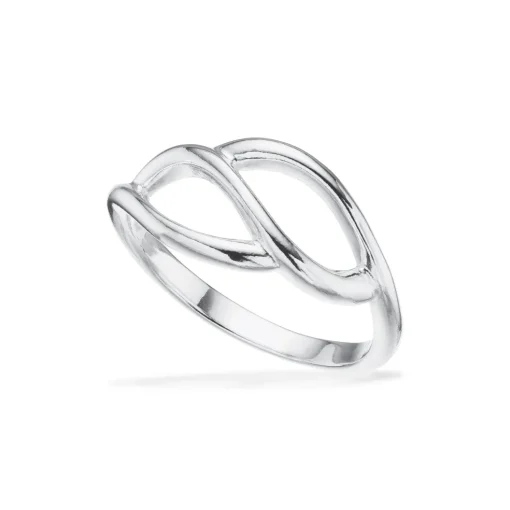 Scrouples - Sølv ring med åbent mønster - 729442