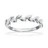 Scrouples - Sølv ring med blade - 727292
