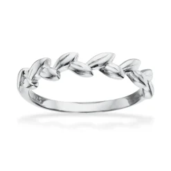 Scrouples - Sølv ring med blade - 727292