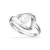 Scrouples - Sølv ring med ferskvands kultur perle - 729962