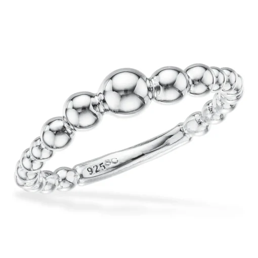 Scrouples - Sølv ring med kugler - 728292
