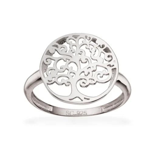 Scrouples - Sølv ring med livstræ - 727622