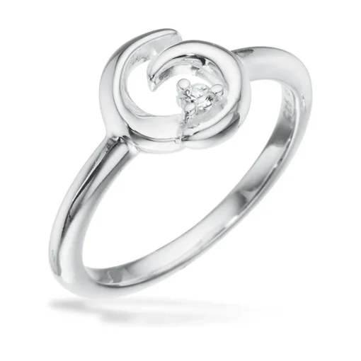 Scrouples - Sølv ring med sten - 727152
