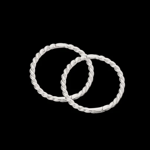 Scrouples - Snoet clip creol i sølv, 12mm - 193682
