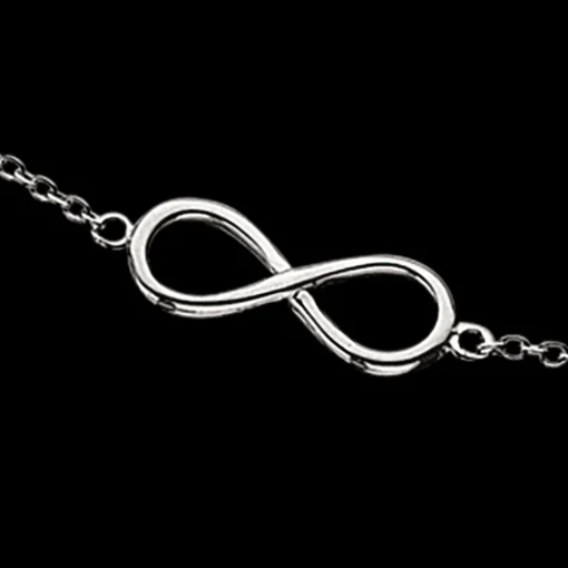 Scrouples - Uendeligheds sølv armbånd - 35502,18