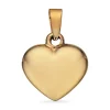 Scrouples -Guld hjerte 14x16mm - 24053