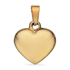 Scrouples -Guld hjerte 14x16mm - 24053