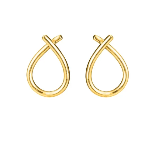 SFB - Øre Hoops lille forgyldt - 5359-2-BLANK