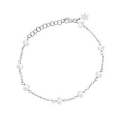 SFB - Sølv armbånd med ferskvandsperler - 1882-1-20-900