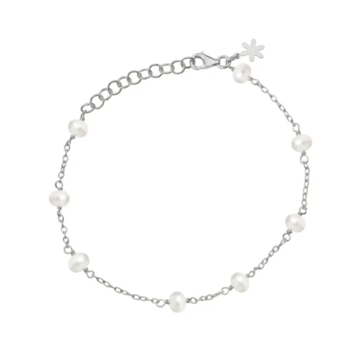 SFB - Sølv armbånd med ferskvandsperler - 1882-1-20-900
