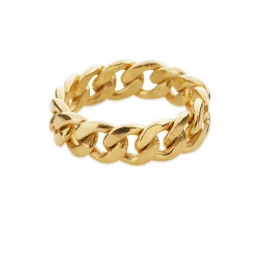 SFB - Sølv forgyldt panser ring - 1688-21