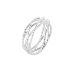 SFB - Sølv tråd vikkel ring - 1685-1