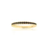 Sif Jakobs - Ellera forgyldt ring med sorte sten - r2869-bk-yg