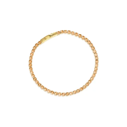 Sif Jakobs - Ellera Grande armbånd med champange farvede sten - b2870-chcz-yg
